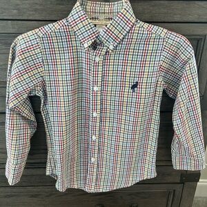 The Beaufort Bonnet Company Colorful Plaid Kids Button Down Shirt